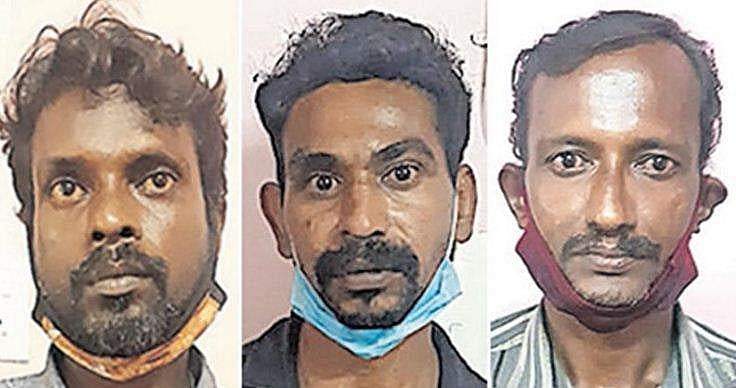 കള്ളുകുടിക്കുന്നതിനിടെ പോക്കറ്റിൽ നിന്ന് 50 രൂപയെടുത്തതിൽ തർക്കം; സുഹൃത്തിനെ ചവിട്ടിക്കൊന്നു; മൂന്നു പേർ അറസ്റ്റിൽ