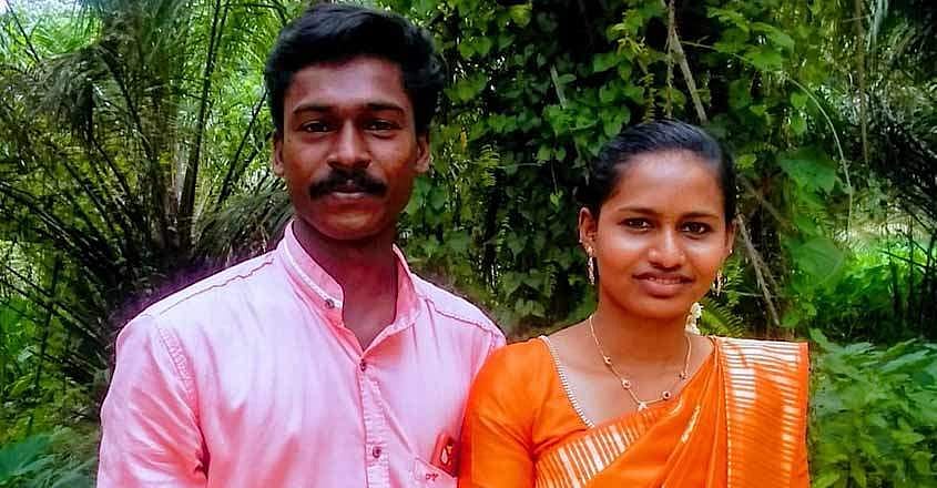 പ്രായപൂർത്തിയാകും മുൻപ് ഒളിച്ചോടി, രണ്ട് മാസം മുൻപ് വിവാഹം, ഭാര്യയുടെ ആഗ്രഹം സാധിച്ചുകൊടുക്കാനായില്ലെന്ന് കത്ത്; ദമ്പതികളുടെ മരണത്തിൽ ദുരൂഹത