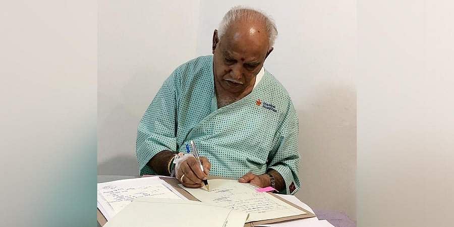 കര്ണാടക മുഖ്യമന്ത്രി യെഡിയൂരപ്പയുടെ കോവിഡ് പരിശോധനാഫലം നെഗറ്റീവ്