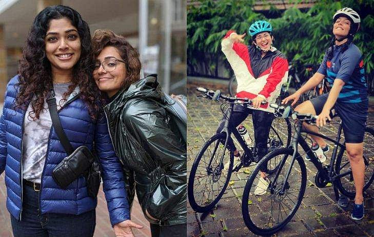 സൈക്കിള്‍ സവാരിക്കിറങ്ങി റിമയും പാര്‍വതിയും; പരിഭവം അറിയിച്ച് ഗീതു മോഹന്‍ദാസ്  