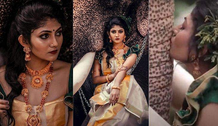 ചിറയ്ക്കൽ കാളിദാസനെ ചുംബിച്ച് ദൃശ്യ രഘുനാഥ്; ഫോട്ടോഷൂട്ട് കണ്ട് അമ്പരന്ന് ആരാധകർ; വൈറൽ