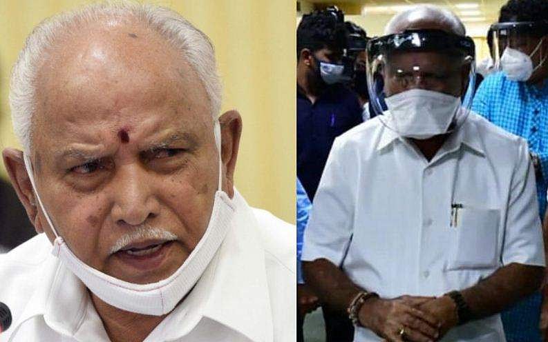 കർണാടക മുഖ്യമന്ത്രി ബി എസ് യെദ്യൂരപ്പയ്ക്ക് കോവിഡ്; ആശുപത്രിയിൽ