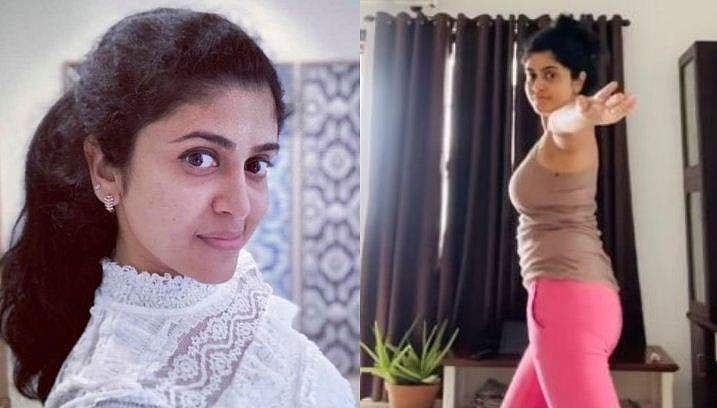 യോഗയോ അതോ ഡാൻസോ? വ്യത്യസ്ത വ്യായാമ വിഡിയോയുമായി നടി രസ്ന പവിത്രൻ  
