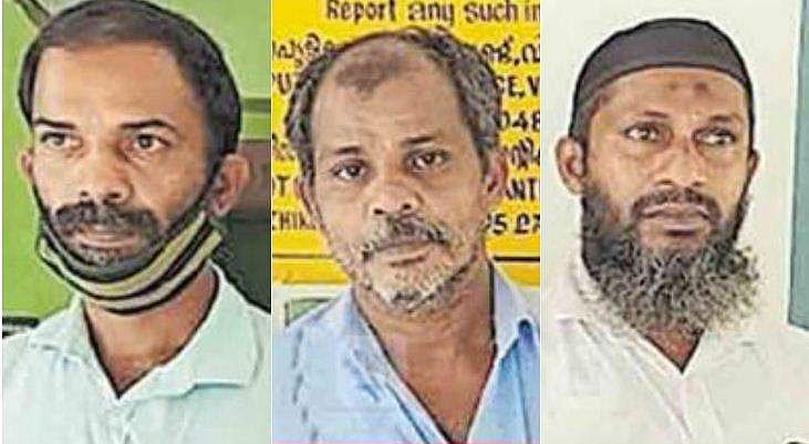 വനത്തിൽ പാറ പൊട്ടിച്ച് സ്വർണ ഖനനത്തിന് ശ്രമം; മൂന്ന് പേർ അറസ്റ്റിൽ