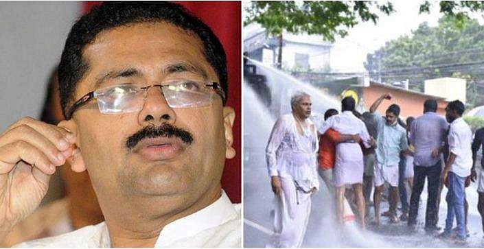 പകൽ മുഴുവൻ നീണ്ട ചോദ്യം ചെയ്യല്‍ ; ജലീല്‍ എന്‍ഐഎ വലയത്തില്‍ ; രാജി ആവശ്യപ്പെട്ട് പ്രതിപക്ഷ പ്രതിഷേധം, തെരുവുയുദ്ധം (വീഡിയോ)