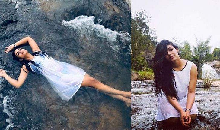'നിങ്ങളുടെ ആത്മാവിനെ സന്തോഷിപ്പിക്കൂ', വെള്ളച്ചാട്ടത്തിൽ ഇനിയയുടെ ഫോട്ടോഷൂട്ട്; ചിത്രങ്ങൾ