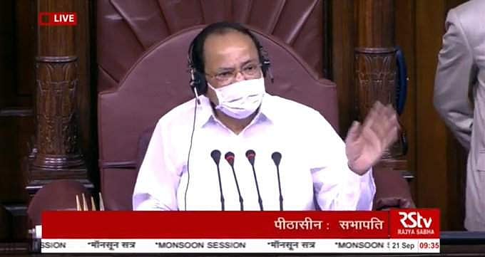 എളമരവും രാഗേഷും അടക്കം എട്ടു രാജ്യസഭാംഗങ്ങള്ക്കെതിരെ നടപടി, ഒരാഴ്ചത്തേക്ക് സസ്പെന്ഷന്