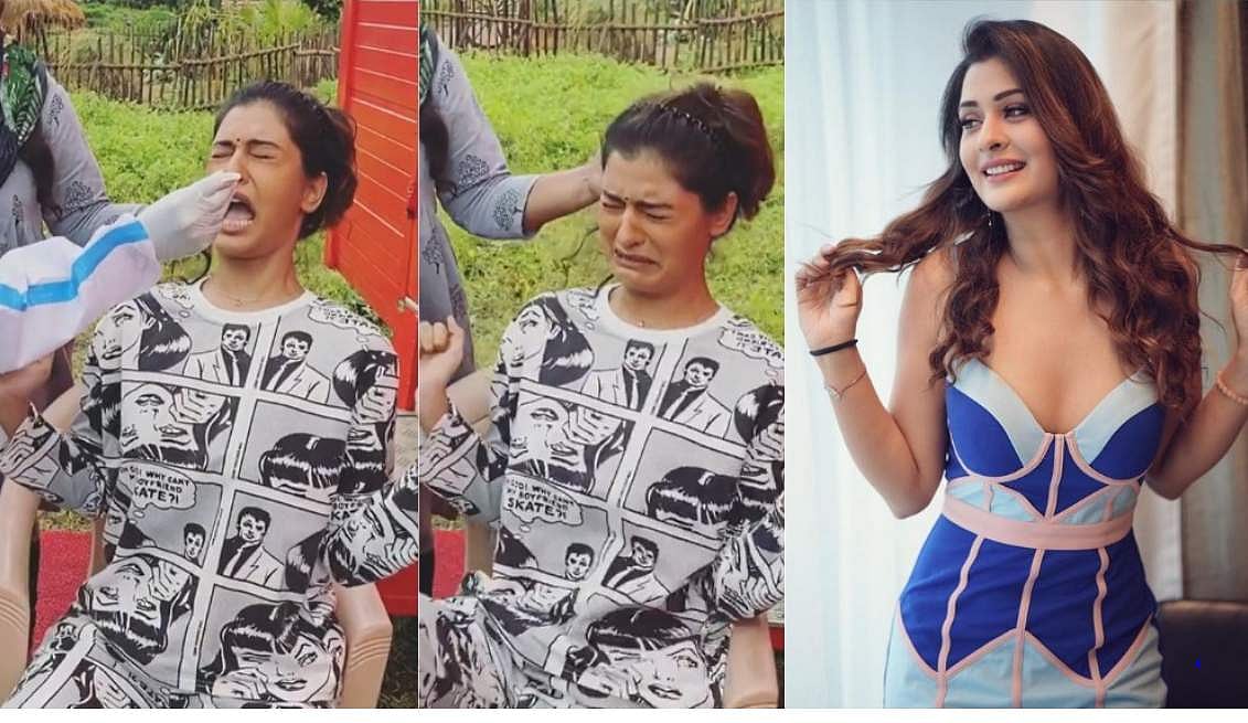 കോവിഡ് പരിശോധനയ്ക്കിടെ അലറി കരഞ്ഞ് നടി പായൽ, വിഡിയോ കണ്ട് ചിരിച്ച് ആരാധകർ