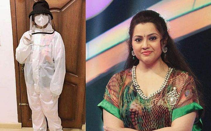 ജോർജുകുട്ടിയുടെ റാണിയാവാൻ മീന എത്തിയത് പിപിഇ കിറ്റ് അണിഞ്ഞ്; ബുദ്ധിമുട്ട് പറഞ്ഞ് താരം