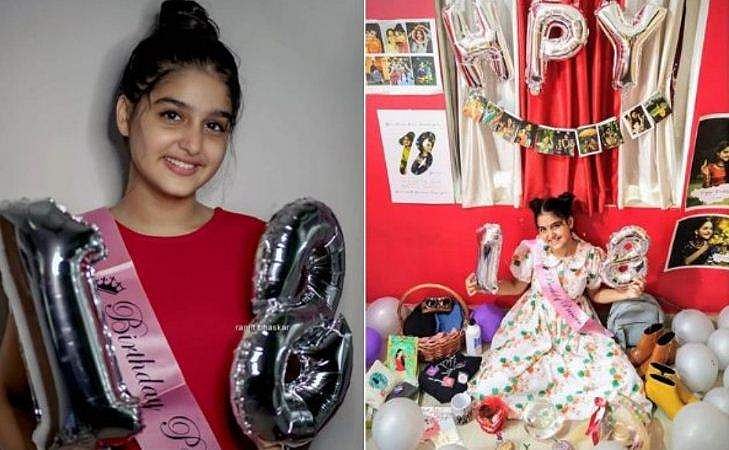 പതിനെട്ടാം പിറന്നാൾ ആഘോഷിച്ച് നടി അനശ്വര രാജൻ; ചിത്രങ്ങൾ