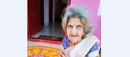 100ാം വയസിൽ ടിക് ടോക്കിൽ താരം; ജാനകി മുത്തശ്ശി ഓർമ്മയായി