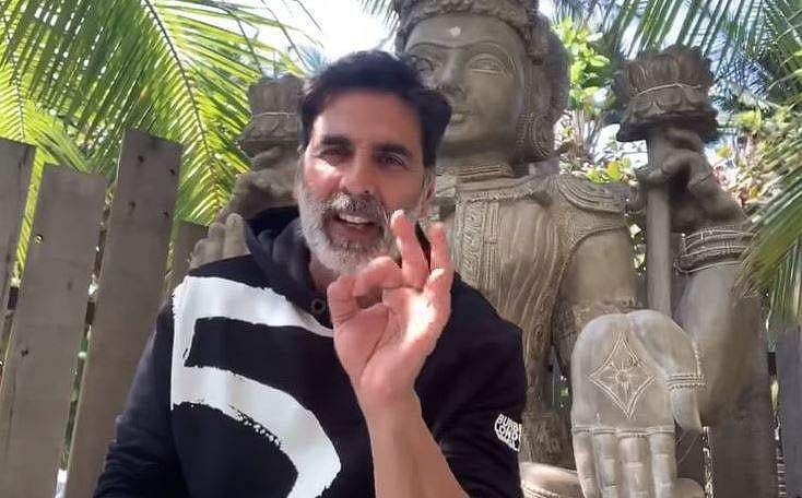 'നിങ്ങള്‍ കുരങ്ങന്മാരാവൂ', രാമക്ഷേത്ര നിര്‍മാണത്തിന് സംഭാവന നല്‍കണമെന്ന് ആരാധകരോട് അക്ഷയ് കുമാര്‍; വിഡിയോ