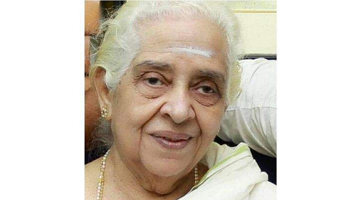കൊട്ടാരക്കര ശ്രീധരൻ നായരുടെ ഭാര്യ വിജയലക്ഷ്മി അമ്മ അന്തരിച്ചു