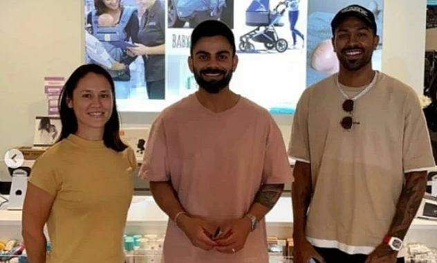 ബേബി സ്‌റ്റോറില്‍ ഹര്‍ദിക് പാണ്ഡ്യയും വിരാട് കോഹ്‌ലിയും; കോവിഡ് പ്രോട്ടോക്കോള്‍ മറികടന്നിരുന്നതായി റിപ്പോര്‍ട്ട്‌