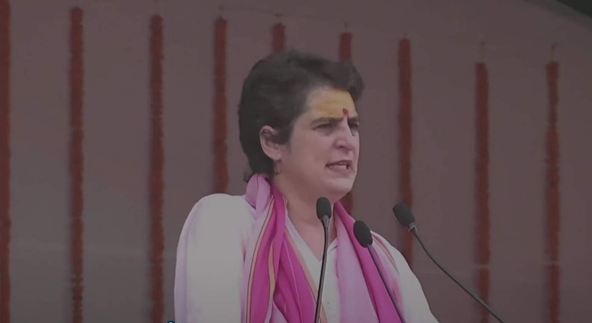 'മോദിയും യോഗിയും പ്രതികളെ സംരക്ഷിക്കുന്നു'; കര്‍ഷകര്‍ക്ക് പിന്തുണയുമായി വാരാണസിയില്‍ പ്രിയങ്കയുടെ റാലി