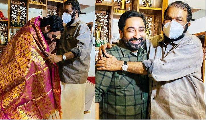 അപൂർവ ബഹുമതി; എം ജയചന്ദ്രനെ വീട്ടിലെത്തി ആദരിച്ച് വി ശിവൻകുട്ടി; ചിത്രങ്ങൾ