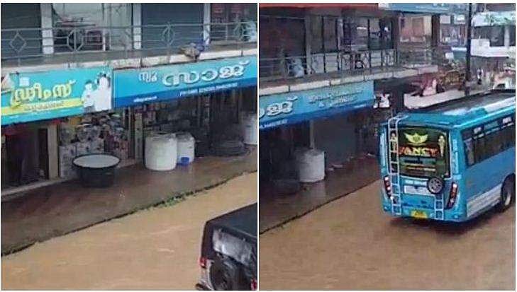 മലയോര മേഖലകളില്‍ മഴ കനത്തു ; കോഴിക്കോടും കോട്ടയത്തും ശക്തമായ മഴ ; തിരുവമ്പാടി ടൗണില്‍ വെള്ളം കയറി