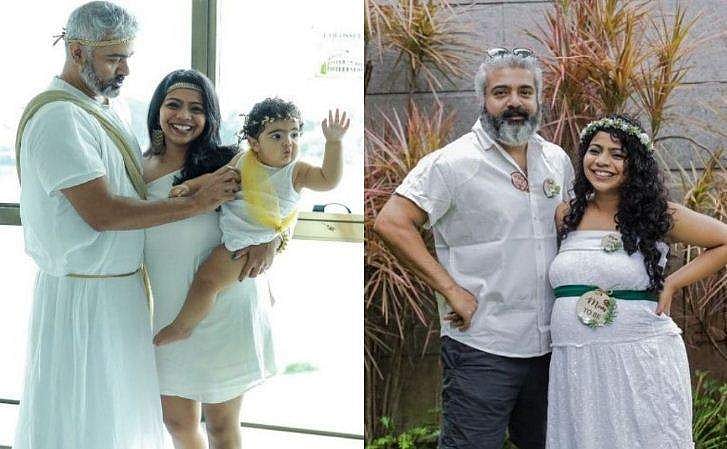 മകൻ മാർക് ആൻറണിക്ക് ഒന്നാം പിറന്നാൾ, സീസറായി ജിനു ജോസഫ്; വൈറലായി ആഘോഷം 