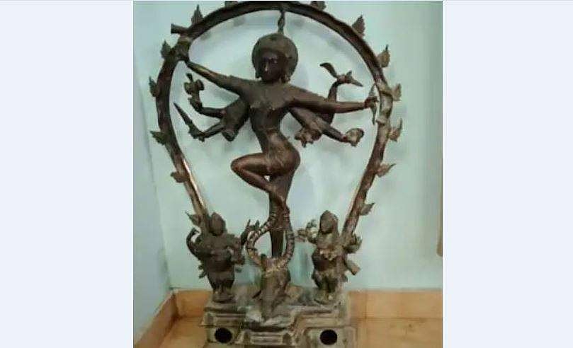 ലക്ഷ്യം പുരാവസ്തു വിൽപ്പന? കാറിൽ നടരാജ വി​​ഗ്രഹം കടത്താൻ ശ്രമം; തിരുവനന്തപുരത്ത് രണ്ട് പേർ പിടിയിൽ