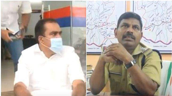 ചുമതലകളില്‍ നിന്ന് നീക്കിയില്ല, ആലുവ സിഐ ഇന്നും സ്റ്റേഷനില്‍; പ്രതിഷേധവുമായി എംഎല്‍എയും എംപിയും, സ്റ്റേഷനു മുന്നില്‍ സമരം
