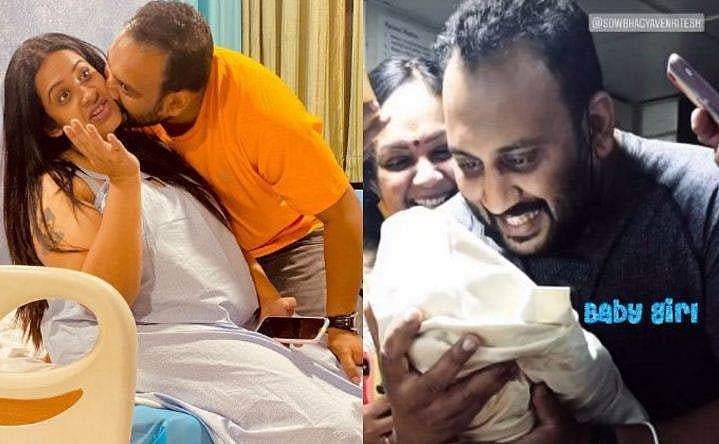 സൗഭാഗ്യയ്ക്ക് പെൺകുഞ്ഞ്; സന്തോഷം പങ്കുവച്ച് അർജുനും താരാ കല്യാണും 