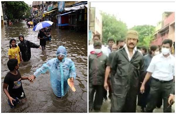 കനത്ത മഴയില്‍ മുങ്ങി ചെന്നൈ; രണ്ട് ദിവസം സ്‌കൂളുകള്‍ക്ക് അവധി; ദുരന്ത മേഖലകളില്‍ നേരിട്ടെത്തി സ്റ്റാലിന്‍ (വീഡിയോ)