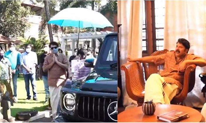 സേതുരാമയ്യരാകാൻ വീണ്ടും; 'സിബിഐ5' ലൊക്കേഷനിൽ മമ്മൂട്ടി എത്തി, വിഡിയോ 