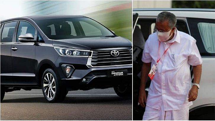 മുഖ്യമന്ത്രിക്കും ഗവര്‍ണര്‍ക്കും പുതിയ ഇന്നോവ കാറുകള്‍; 72 ലക്ഷം രൂപ അനുവദിച്ചു