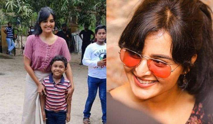രണ്ടര വയസിൽ മഞ്ജു വാര്യരെ കാണാൻ കരഞ്ഞു, ആറാം വയസിൽ പ്രിയനായികയ്ക്കൊപ്പം സിനിമയിൽ; തേജസ് ഹാപ്പി