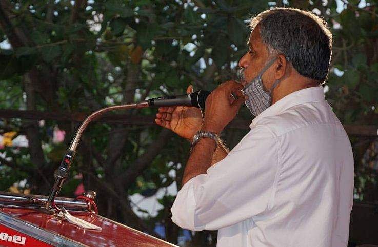 സമരം നിയമവിരുദ്ധം ; സെക്രട്ടേറിയറ്റിന് മുന്നിലെ സമരപ്പന്തല്‍ ആസൂത്രിത അക്രമത്തിന് വേണ്ടിയെന്ന് വിജയരാഘവന്‍ 
