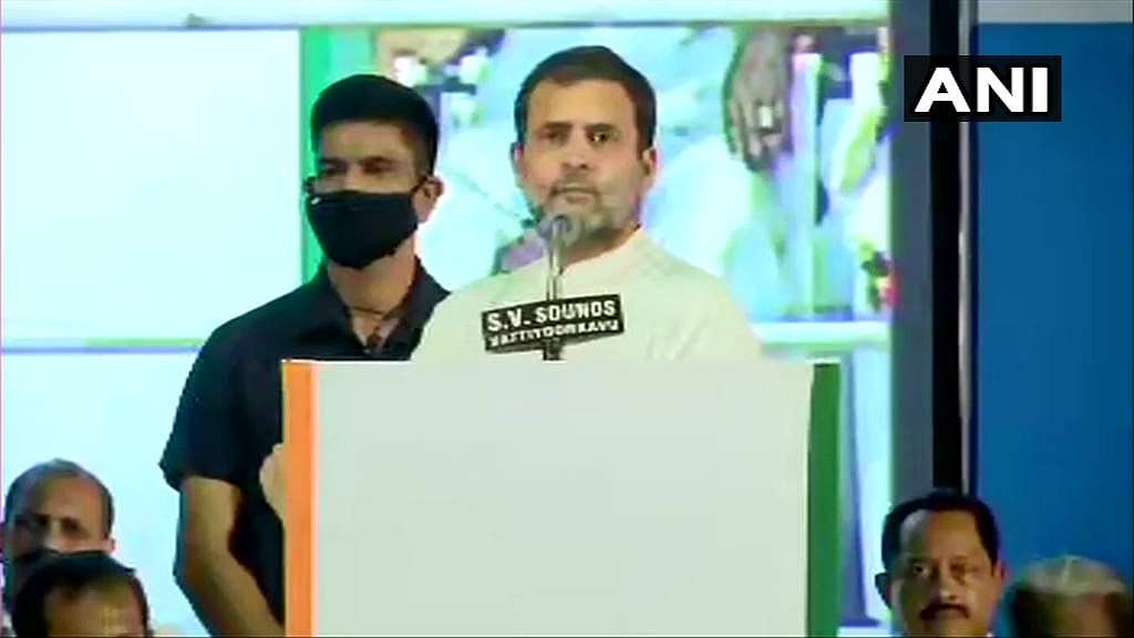 'ജനങ്ങൾക്ക് വേണ്ടി ഒന്നും ചെയ്യുന്നില്ല, എല്ലാം പാർട്ടിക്ക് വേണ്ടി'- മുഖ്യമന്ത്രിക്കെതിരെ രൂക്ഷ വിമർശനവുമായി രാഹുൽ ഗാന്ധി