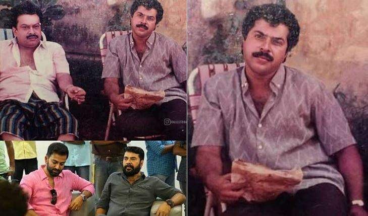 അന്ന് അച്ഛന്‍ ഇന്ന് മകന്‍, ജനറേഷന്‍ മാറിയിട്ടും മാറ്റമില്ലാതെ മമ്മൂട്ടിയുടെ സൗന്ദര്യം, വൈറലായി ചിത്രം