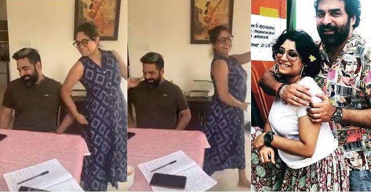 വാത്തി കമിങ്ങിന് ഹിരണ്‍മയിയുടെ കിടിലന്‍ ഡാന്‍സ്, കസേരയില്‍ നിന്ന് എഴുന്നേല്‍ക്കാതെ സ്റ്റെപ്പിട്ട് ഗോപി സുന്ദറും; വിഡിയോ