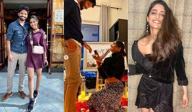 നടി റെബ മോണിക്ക ജോൺ വിവാഹിതയാവുന്നു, മുട്ടുകുത്തി നിന്ന് കാമുകനെ പ്രപ്പോസ് ചെയ്ത് താരം; ചിത്രങ്ങൾ