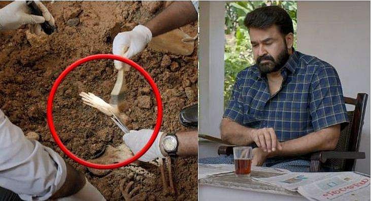 അസ്ഥികൂടത്തിന്റെ വിരലുകൾ നേരെ, 2019 ലും മാസ്ക് ധരിച്ചവർ; ദ‌ൃശ്യം 2ലെ 42 അബദ്ധങ്ങൾ; വിഡിയോ