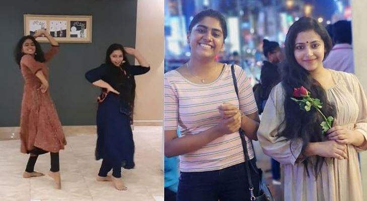 അനു സിത്താരയ്ക്കൊപ്പം ചുവടുവെച്ച് നിമിഷ, ബ്ലൂപർ മിസ് ചെയ്യരുത്, വിഡിയോ