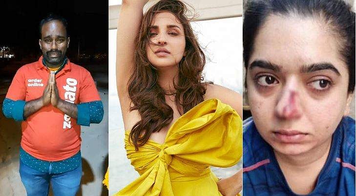 'അദ്ദേഹം നിരപരാധിയാണെങ്കില്‍ അവരെ ശിക്ഷിക്കണം'; സൊമാറ്റോ ഡെലിവറി ബോയിയെ സഹായിക്കാന്‍ പരിണീതി ചോപ്ര