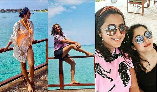ഗ്ലാമർ ലുക്കിൽ കനിഹയുടെ അവധി ആഘോഷം, കൂടെ രമ്യാ കൃഷ്ണനും; ചിത്രങ്ങൾ