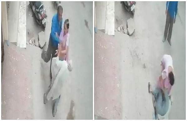 ഒറ്റയടി, നിന്ന നില്‍പ്പില്‍ അമ്മ വീണു മരിച്ചു; മകന്റെ ക്രൂരത സിസി ടിവി പകര്‍ത്തി