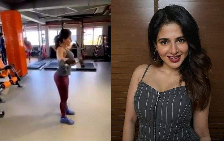 ഫിറ്റ് ആയിരിക്കുന്നത് ഇഷ്ടം; ജിമ്മിൽ വർക്കൗട്ട് ചെയ്ത് നടി ഈശ്വര്യ, വിഡിയോ 