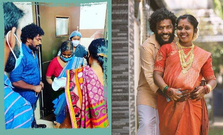 'ബാലനാടാ...' അച്ഛനായ സന്തോഷം അറിയിച്ച് നടൻ മണികണ്ഠൻ ആചാരി  