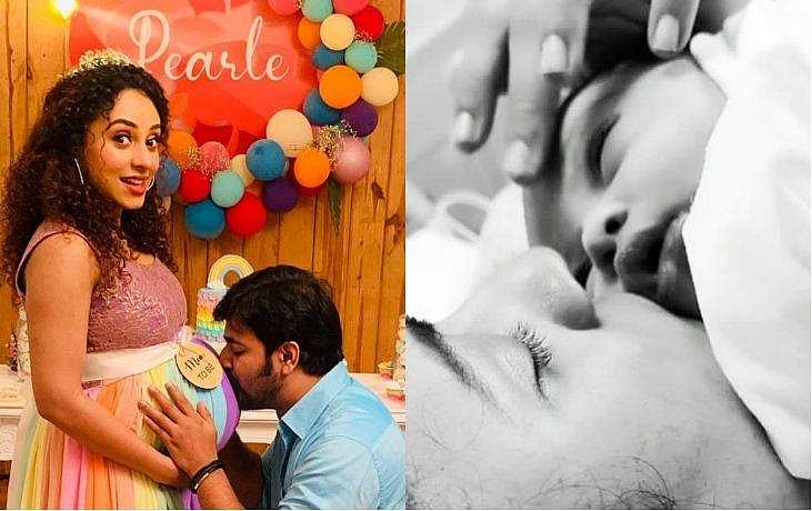 'ഒന്നിച്ചുള്ള ഞങ്ങളുടെ ആദ്യ ചിത്രം'; കുഞ്ഞിനൊപ്പമുള്ള സുന്ദരനിമിഷം പങ്കുവച്ച് പേളി 