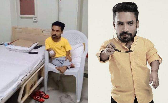 'ഒടുവില്‍ കോവിഡ് എന്നെയും കണ്ടു പിടിച്ചു'​, ആശുപത്രിയിൽ നിന്നുള്ള വിഡിയോ പങ്കുവെച്ച് ​ഗിന്നസ് പക്രു