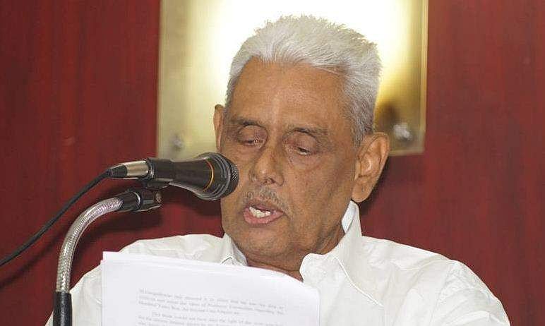 'ജീവിച്ചിരിപ്പില്ല' എന്ന് ബിഎൽഒയുടെ റിപ്പോർട്ട്; എംജിഎസ് നാരായണന് പോസ്റ്റൽ വോട്ട് ചെയ്യാൻ കഴിഞ്ഞില്ല