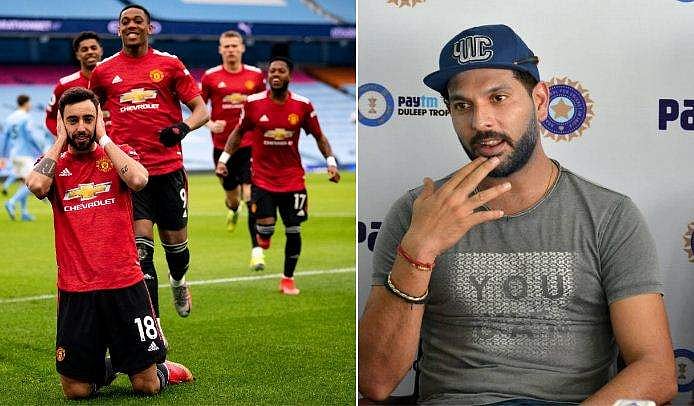 'ആ രാത്രി മാഞ്ചസ്റ്റർ ചുവന്ന് തുടുത്തിരുന്നു'- ഇഷ്ട ടീമിന്റെ ഡെർബി വിജയം ആഘോഷിച്ച് യുവരാജ് സിങ്