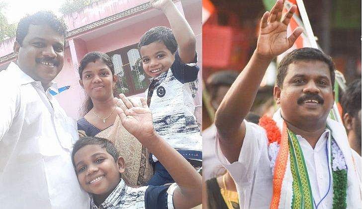 തെരഞ്ഞെടുപ്പ് ചൂടിലും അച്ഛൻ സ്നേഹം മറന്നില്ല, മകനെയും കൊണ്ട് കണ്ണൻ ആർസിസിയിൽ 