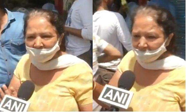 'ദിവസവും ഒരു പെ​ഗ് അടിക്കും, പിന്നെ ഒരു വാക്സിനും വേണ്ട'; ലോക്ക്ഡൗണിൽ മദ്യം വാങ്ങാൻ എത്തിയ സ്ത്രീ; വിഡിയോ