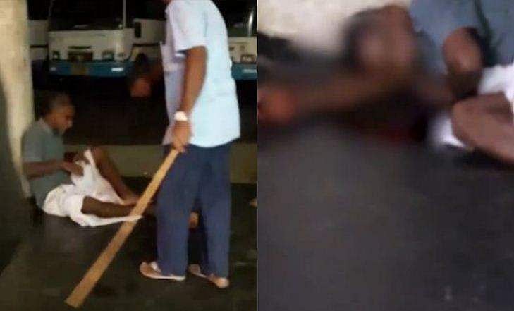 മാസ്ക് ധരിക്കാത്തതിന് കൈ അടിച്ചുപൊട്ടിച്ചു, ചോരയൊലിപ്പിച്ച് യാത്രക്കാരൻ കെഎസ്ആർടിസി സ്റ്റാൻഡിൽ