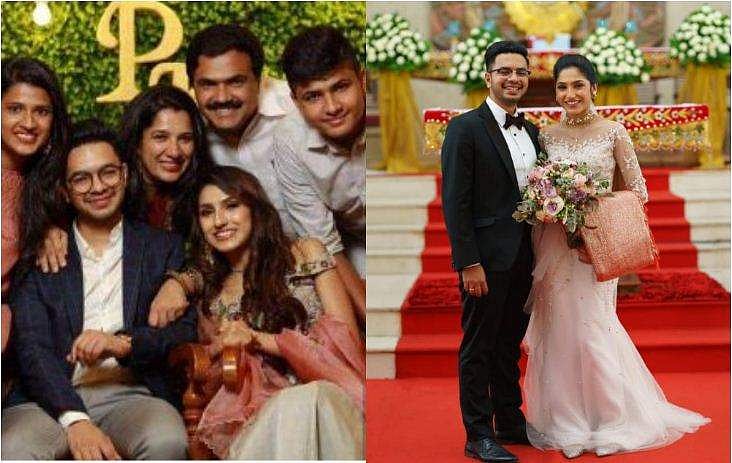 ജോസ് കെ മാണിയുടെ മകൾ പ്രിയങ്ക വിവാഹിതയായി; വിവാഹ ചെലവ് വാക്സിൻ ചലഞ്ചിലേക്ക് 