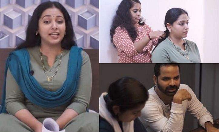 'എന്റെ ഒരു ദിവസത്തെ ഷൂട്ടിങ്', വാതിൽ ടീമിന് പിന്നാലെ മൈക്കുമായി അനു സിത്താര, വിഡിയോ